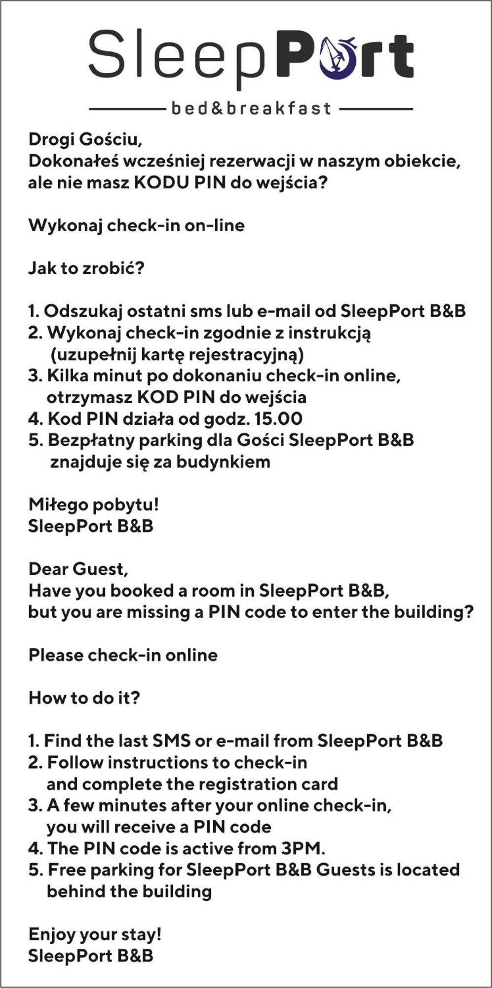 Sleep Port B&B - Bezplatny Parking Gdansk Ngoại thất bức ảnh