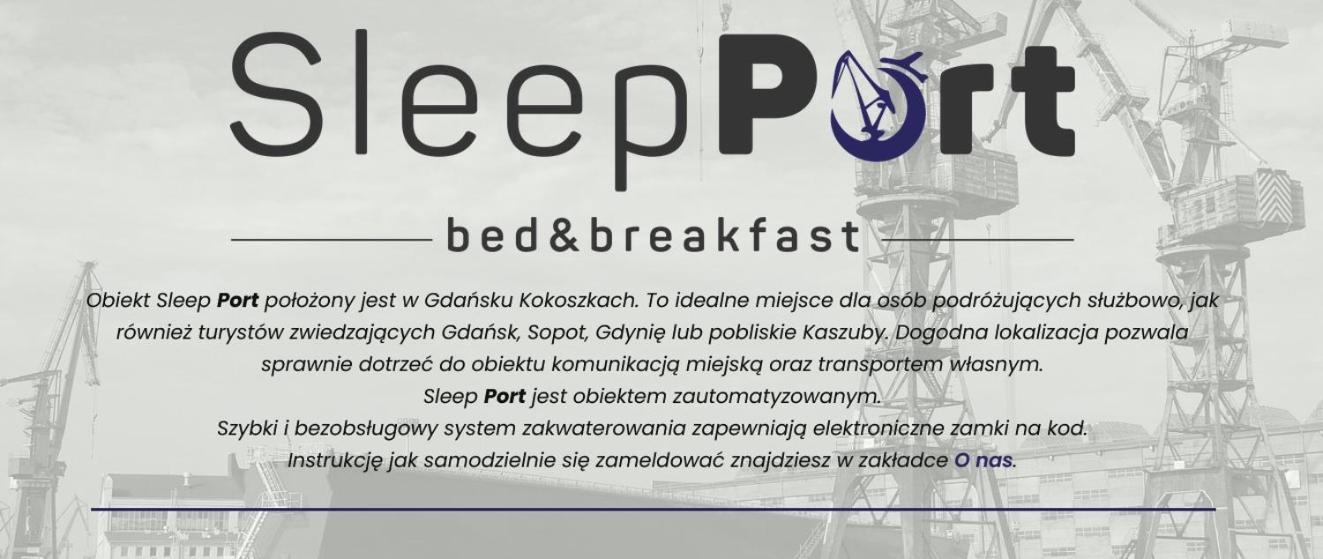 Sleep Port B&B - Bezplatny Parking Gdansk Ngoại thất bức ảnh